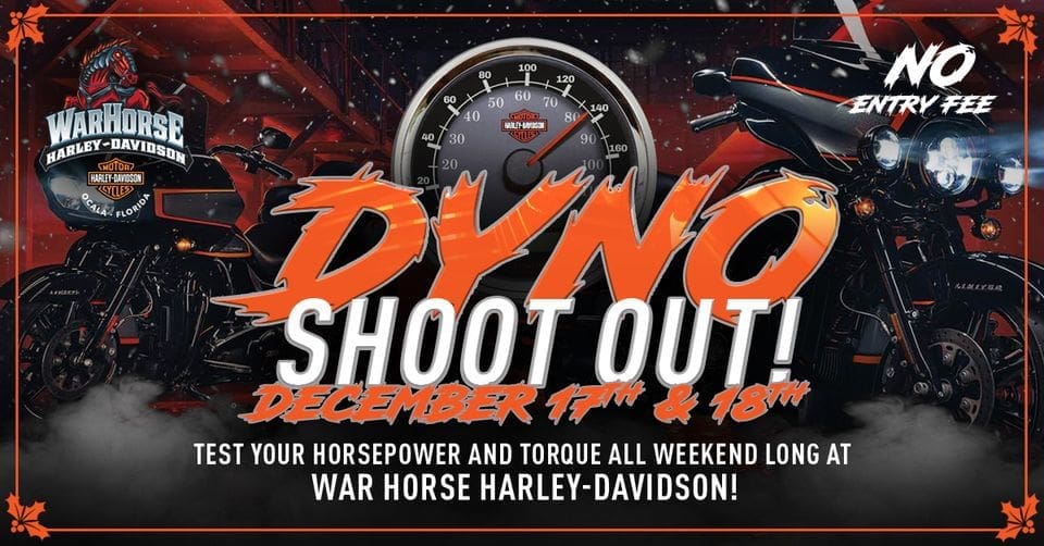 War Horse Harley Davidson DYNO Shoot Out