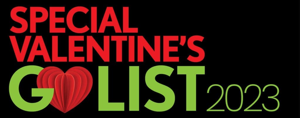 Special Valentines Day GO List 2023 banner