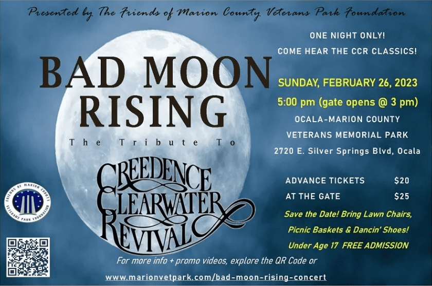 Bad Moon Rising Community Concert
