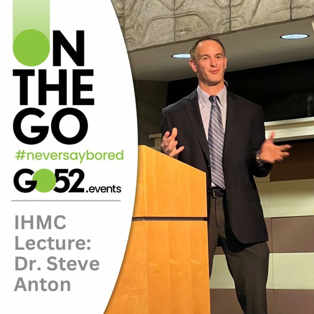 IHMC Lecture: Dr. Steve Anton