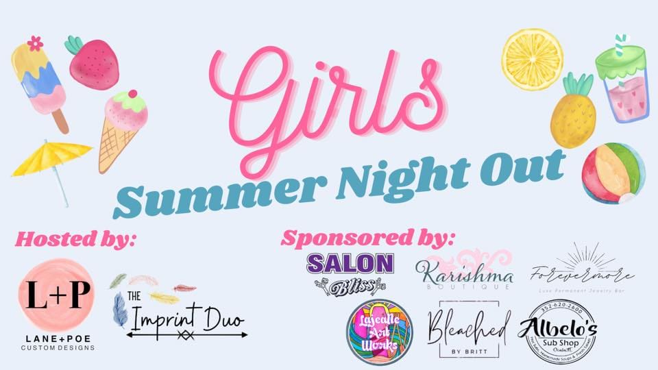 Girls “Summer” Night Out! Ocala Downtown Market