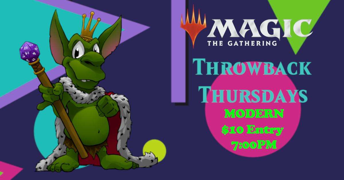 Throwback Thursday - Modern Goblin King Games
