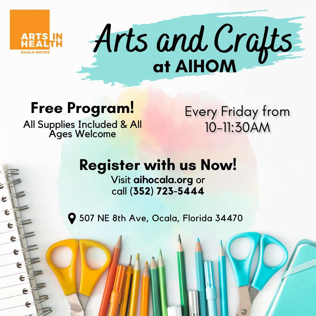 arts and crafts at AIHOM