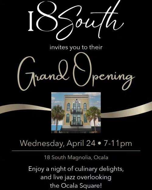 18 south grand opening