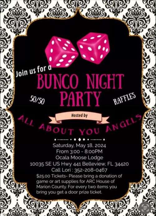 bunco night party
