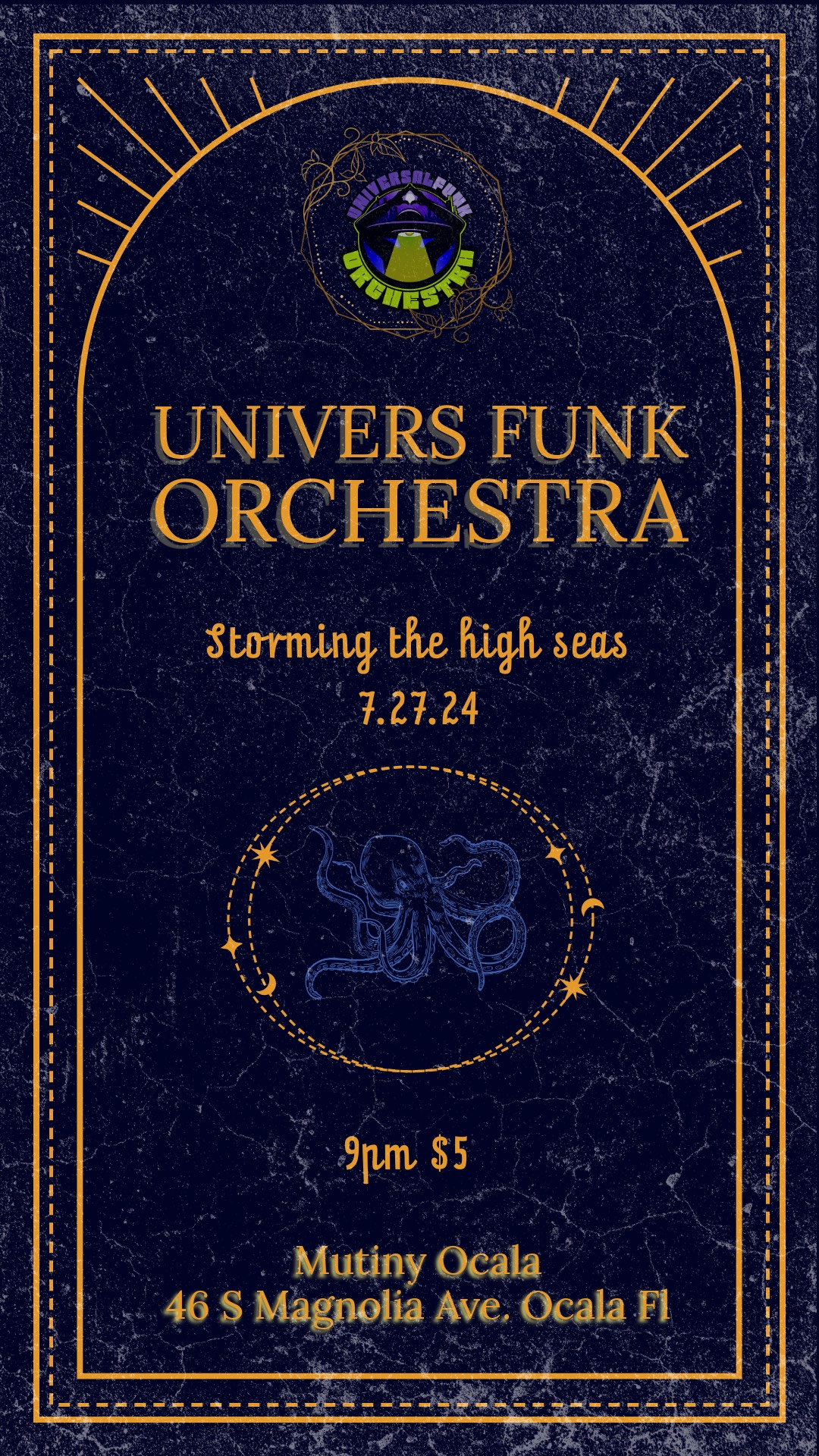 Live Show | Universal Funk Orchestra | Storming the HIGH Seas!