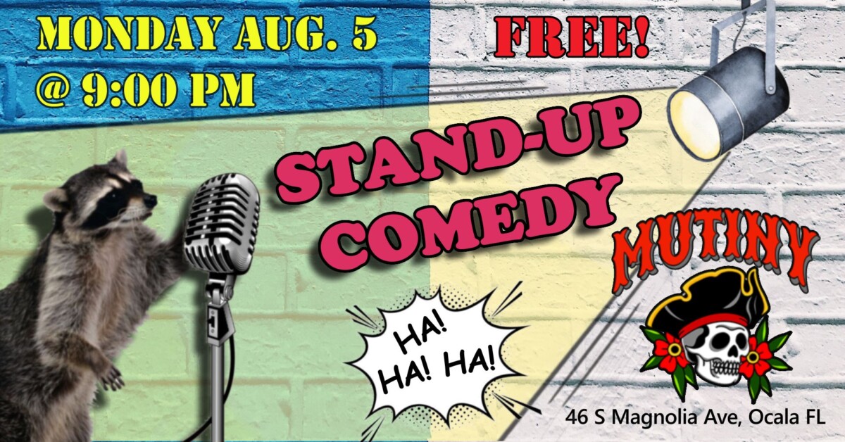 comedy night at mutiny