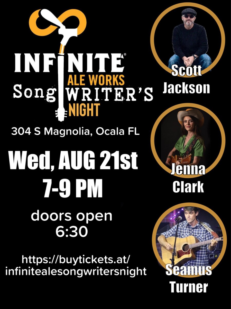 infinite ale works songwriters night