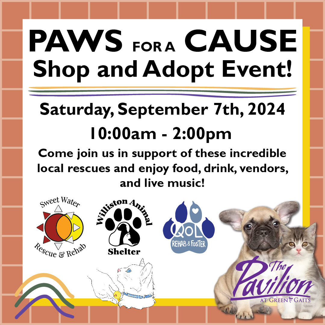 Paws For a Cause - Shop & Adopt Event